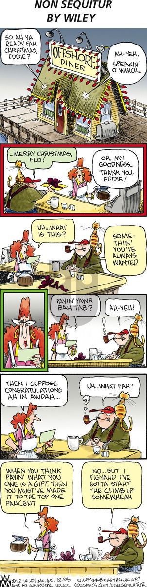 Non Sequitur on Sunday December 23, 2012 Comic Strip