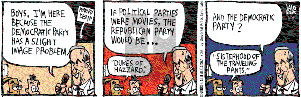 La Cucaracha on Saturday August 27, 2005 Comic Strip