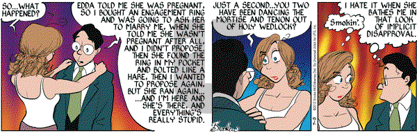 9 Chickweed Lane on Friday July 13, 2012 Comic Strip