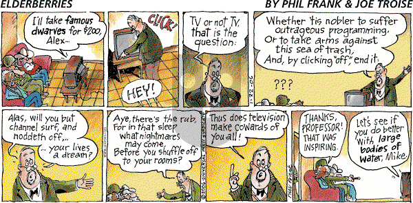 The Elderberries on Sunday January 22, 2006 Comic Strip