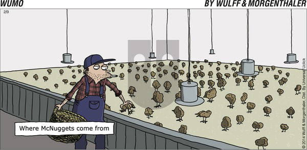 WuMo - Sunday February 9, 2014 Comic Strip