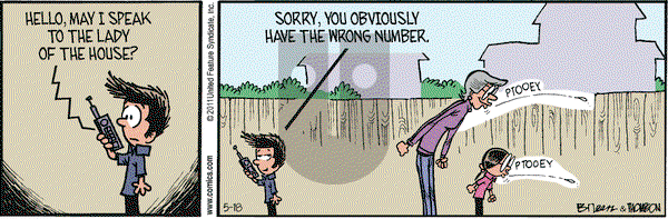 Grand Avenue on Wednesday May 18, 2011 Comic Strip