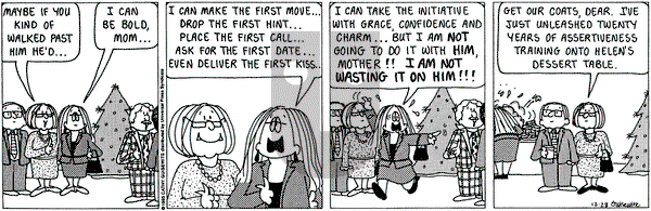 Cathy Classics on Thursday December 28, 1995 Comic Strip