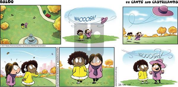 Baldo on Sunday January 29, 2017 Comic Strip