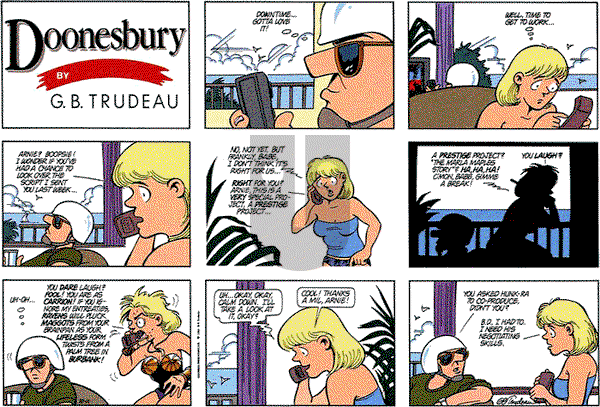 Doonesbury on Thursday February 9, 1995 Comic Strip