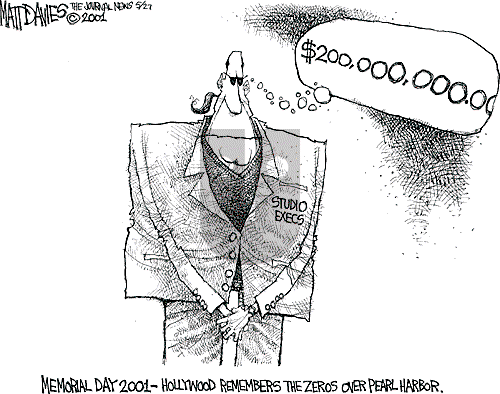 Matt Davies on Tuesday May 29, 2001 Comic Strip