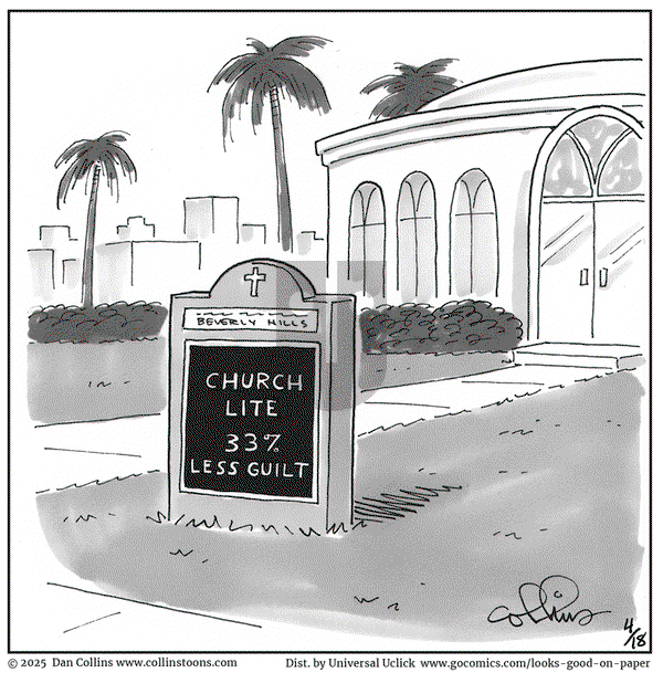 Looks Good on Paper on Friday April 18, 2025 Comic Strip