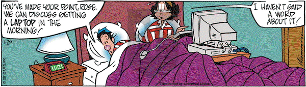 Rose is Rose on Friday January 20, 2012 Comic Strip