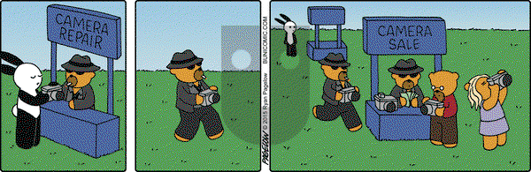 Buni on Wednesday December 2, 2015 Comic Strip