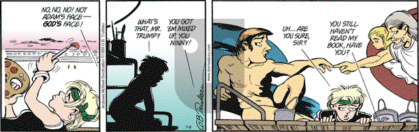Doonesbury on Saturday July 8, 2017 Comic Strip