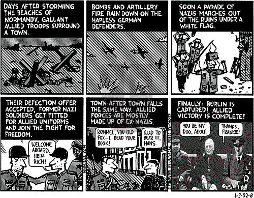 Ted Rall on Monday March 11, 2002 Comic Strip