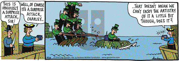 Overboard on Wednesday March 26, 2025 Comic Strip