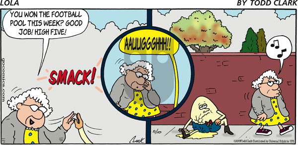 Lola on Sunday November 10, 2013 Comic Strip