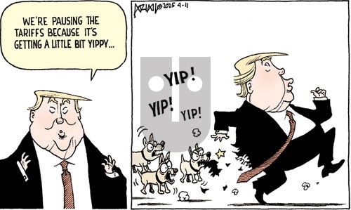 Robert Ariail on Friday April 11, 2025 Comic Strip