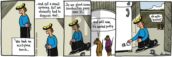 Overboard on Tuesday February 2, 2010 Comic Strip