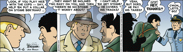 Alley Oop on Monday April 6, 2015 Comic Strip