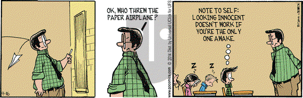 Grand Avenue on Tuesday September 16, 2014 Comic Strip