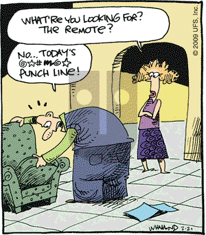 Reality Check on Saturday March 21, 2009 Comic Strip