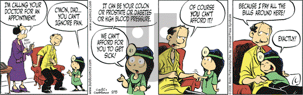 Baldo on Friday September 15, 2006 Comic Strip