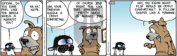 Get Fuzzy on Wednesday August 31, 2011 Comic Strip
