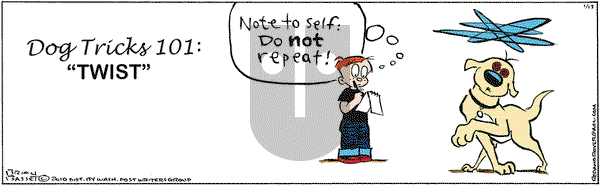 Red and Rover on Wednesday January 13, 2010 Comic Strip