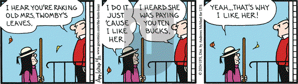 The Born Loser on Monday November 11, 2024 Comic Strip