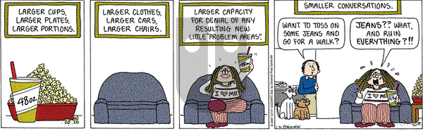 Cathy Classics on Saturday January 20, 2007 Comic Strip