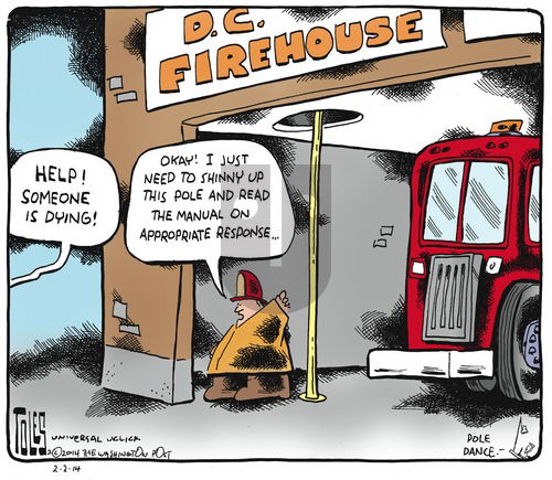 Tom Toles on Sunday February 2, 2014 Comic Strip
