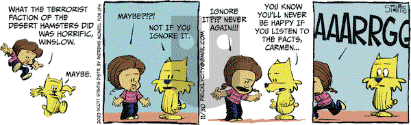 Prickly City - Thursday November 30, 2023 Comic Strip