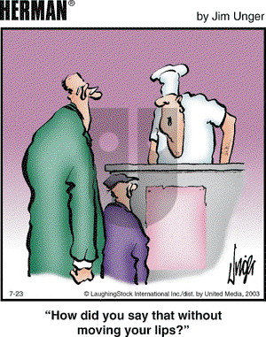 Herman on Wednesday July 23, 2003 Comic Strip