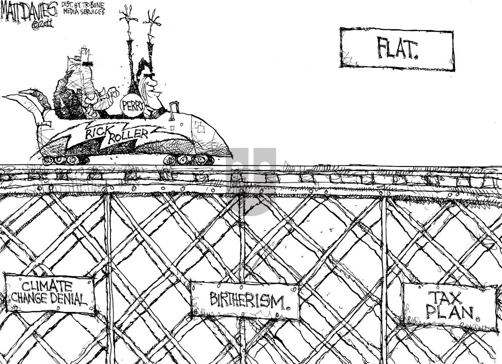 Matt Davies - Thursday October 27, 2011 Comic Strip