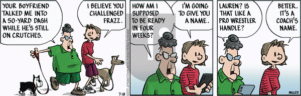 Frazz on Friday July 18, 2025 Comic Strip