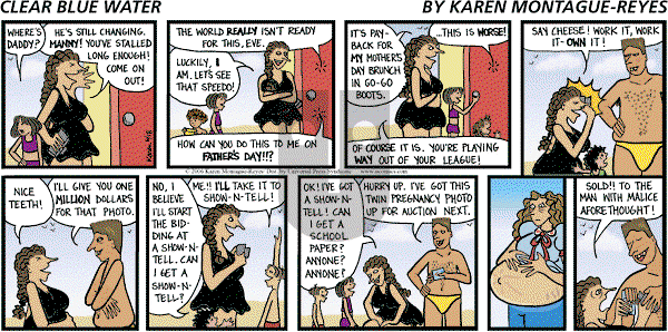 Clear Blue Water on Sunday June 18, 2006 Comic Strip