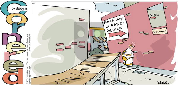 Cornered on Sunday October 7, 2001 Comic Strip
