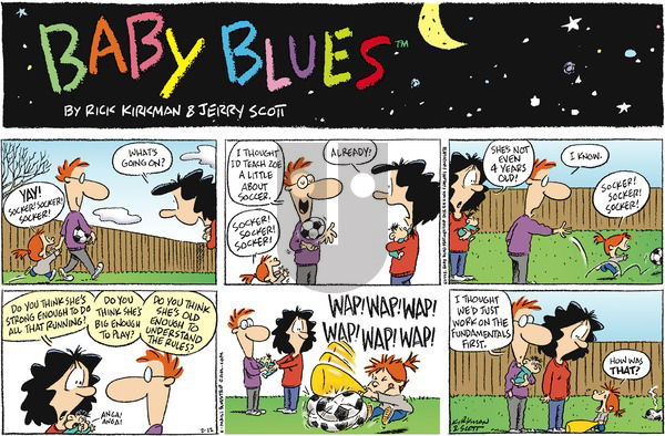 Baby Blues on Saturday October 10, 1998 Comic Strip