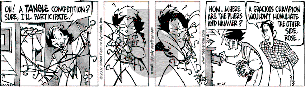 Rose is Rose on Friday October 25, 2002 Comic Strip