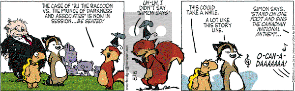 Over the Hedge on Wednesday October 10, 2012 Comic Strip