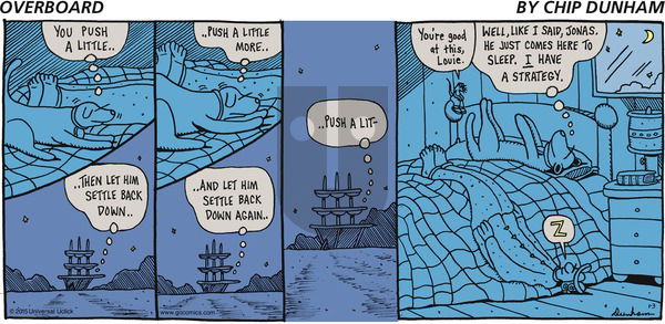 Overboard on Sunday January 3, 2016 Comic Strip