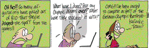 The Knight Life on Saturday July 9, 2016 Comic Strip