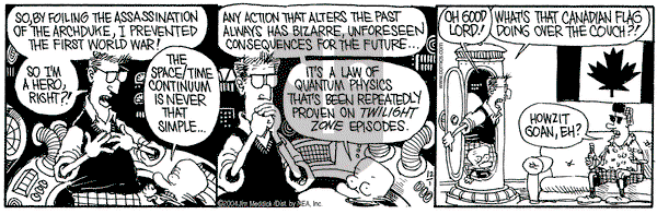 Monty on Wednesday December 1, 2004 Comic Strip