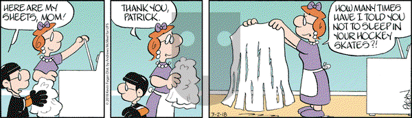 Drabble on Friday March 2, 2018 Comic Strip