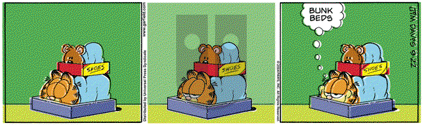 Garfield on Wednesday September 22, 2004 Comic Strip
