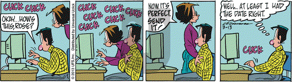 Rose is Rose on Friday September 13, 2013 Comic Strip