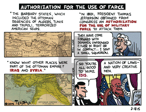 Ted Rall on Wednesday February 18, 2015 Comic Strip