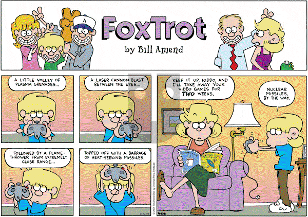 FoxTrot on Sunday August 29, 2004 Comic Strip