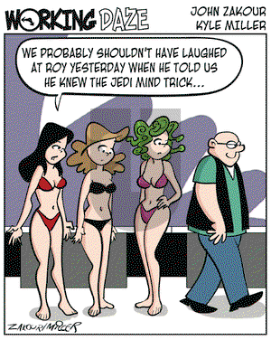 Working Daze on Saturday May 6, 2006 Comic Strip
