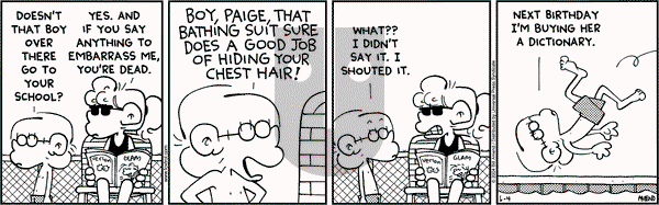 FoxTrot on Friday June 4, 2004 Comic Strip