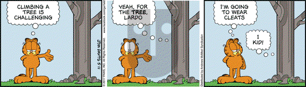 Garfield on Thursday May 11, 2017 Comic Strip