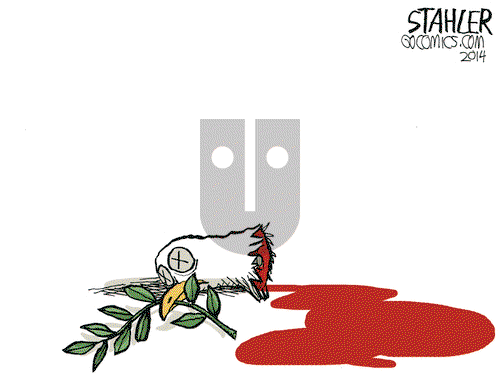 Jeff Stahler on Thursday September 4, 2014 Comic Strip