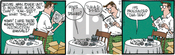 Monty on Thursday October 21, 2010 Comic Strip